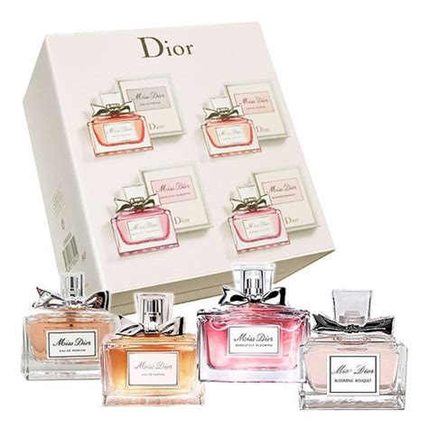 miss dior gift set perfume|Dior perfume miniatures gift sets.